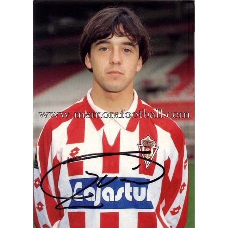 "IVAN IGLESIAS" Sporting de Gijón 1990s card