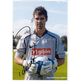 "Pichu CUÉLLAR" Sporting de Gijón signed photo