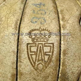 Balón "Super NACIONAL" Oficial Liga Española Primera División, años 60