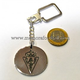 Real Sporting de Gijón silver key chain