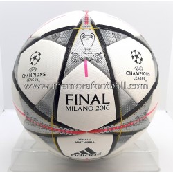 halcón despensa huella dactilar Adidas FINAL MILANO 2016 UEFA Champions League official match ball
