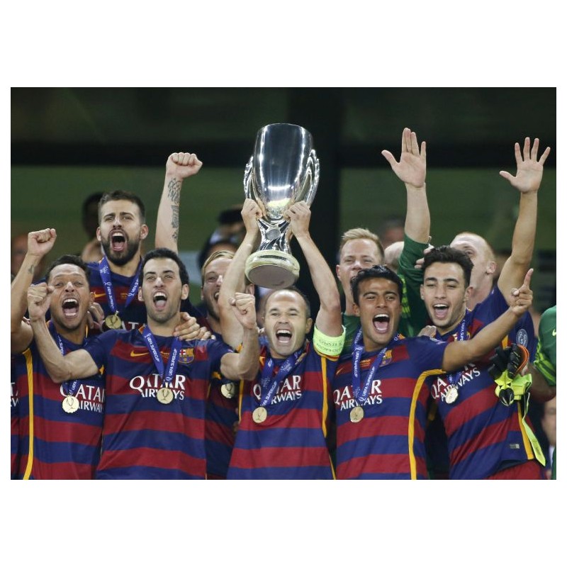 FC Barcelona 2015 Trofeo Supercopa de Europa UEFA