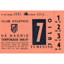 Voucher member of Atletico...