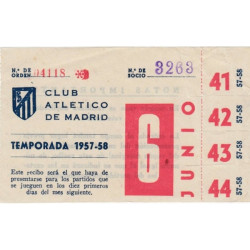 Voucher member of Atletico...